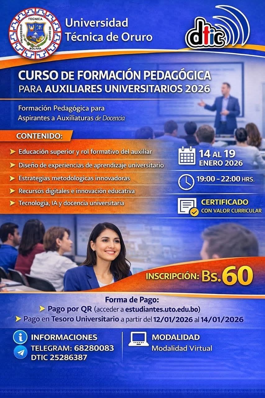 Afiche del Curso