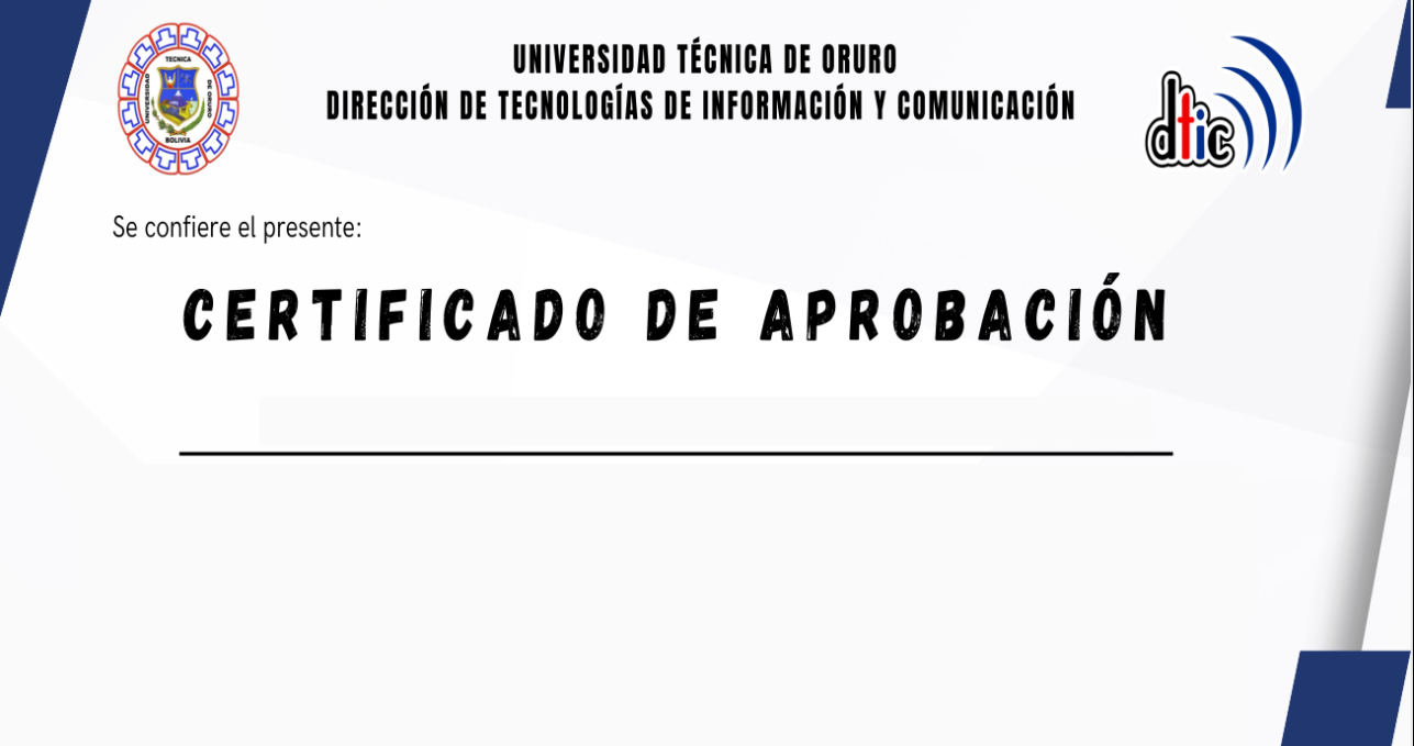 Plantilla Aprobación
