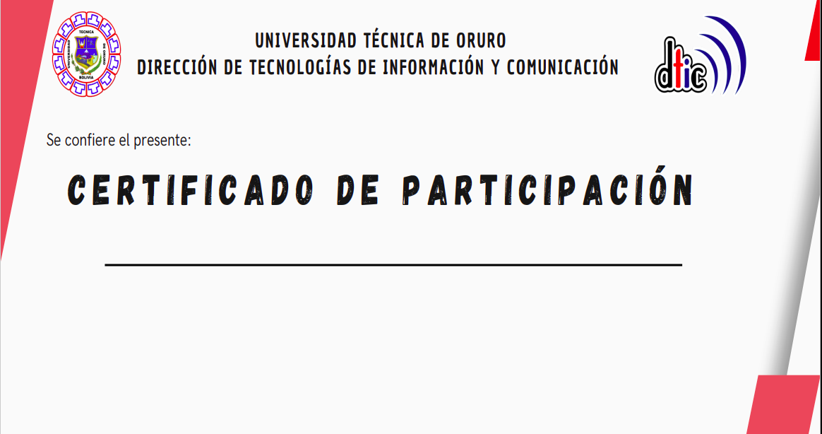Plantilla Participación
